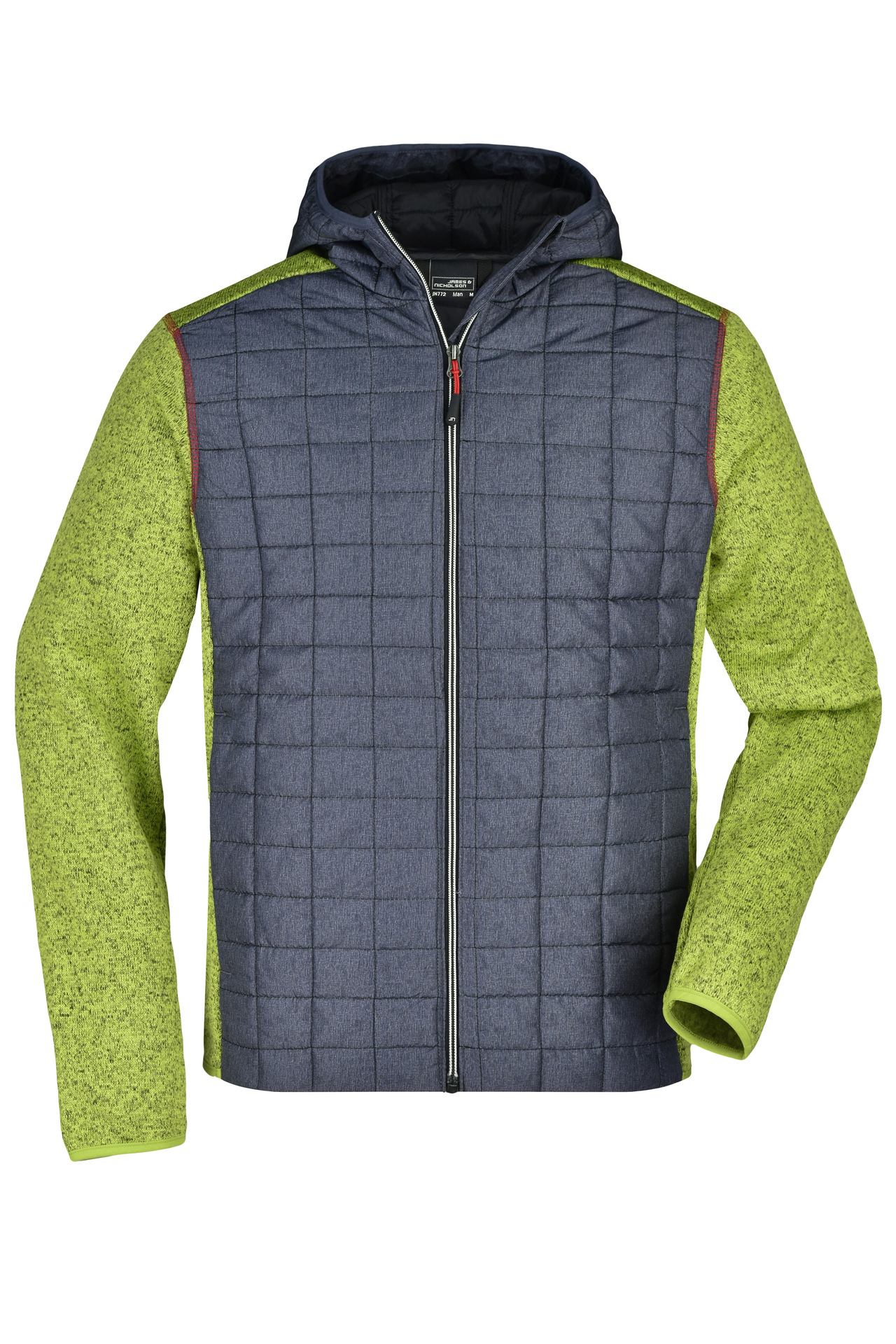 JN772 Daiber Men's Knitted Hybrid Jacket